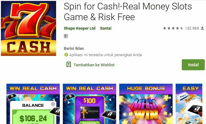 Detail Spin Gratis Uang Nomer 12