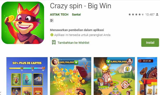 Detail Spin Gratis Uang Nomer 32