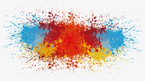 Detail Splash Color Vector Png Nomer 2