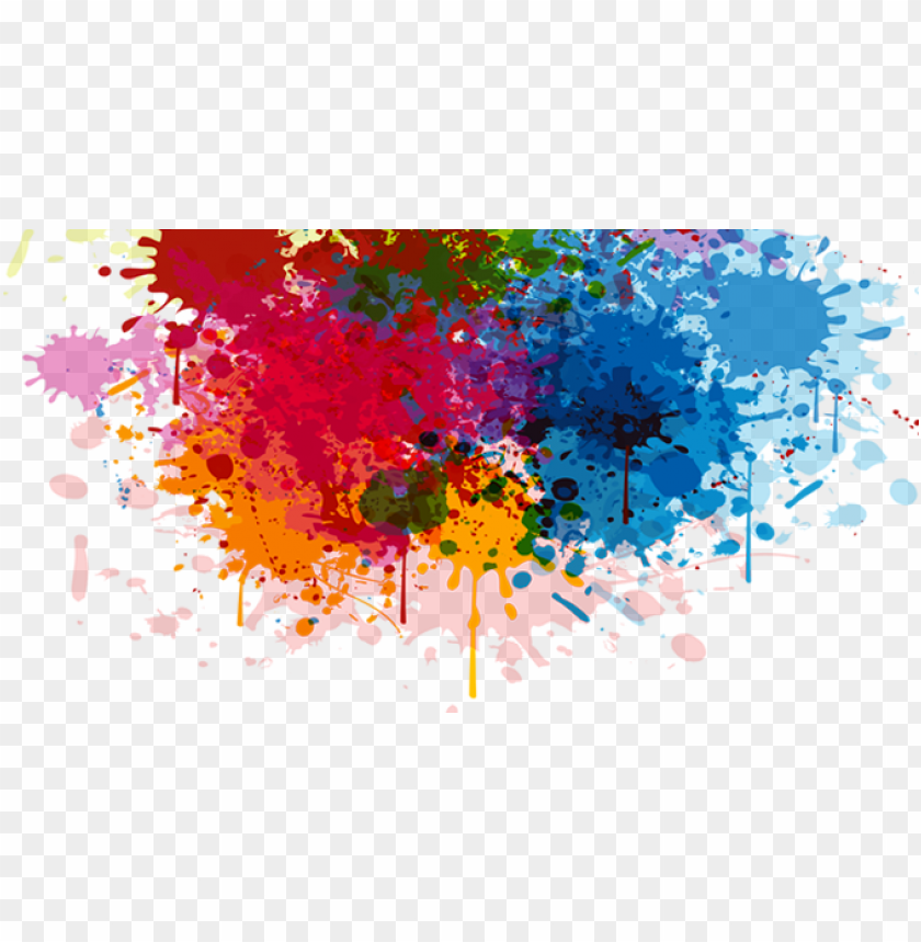 Detail Splash Color Vector Png Nomer 25