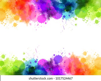 Detail Splash Paint Background Nomer 20