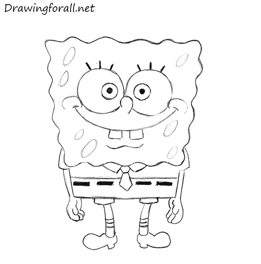 Detail Spongbob Drawings Nomer 17