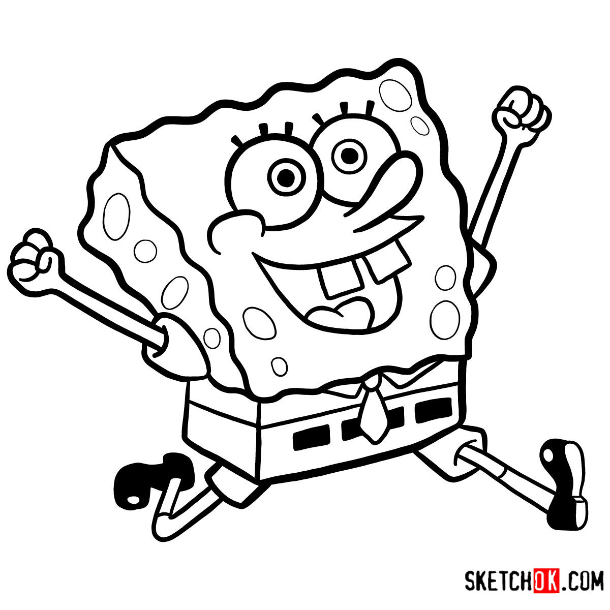 Detail Spongbob Drawings Nomer 4