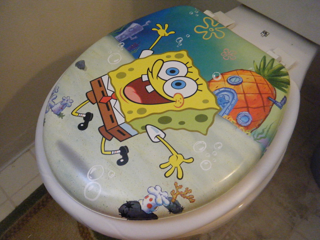 Detail Sponge Bob Toilet Seat Nomer 19