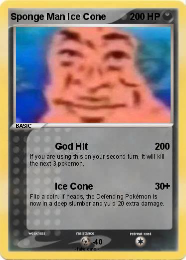 Detail Sponge Man Ice Cone Nomer 27