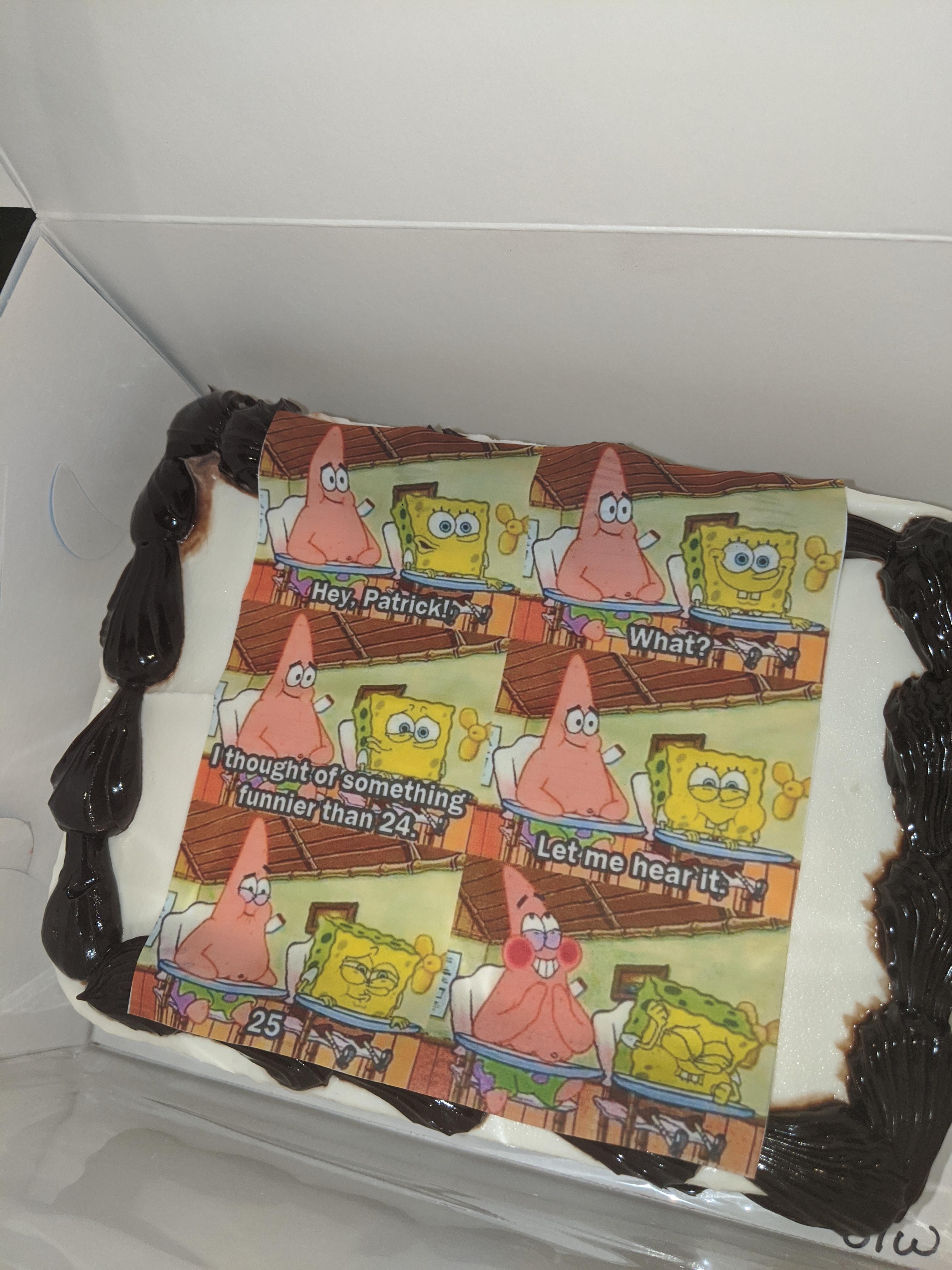 Detail Spongebob 24 Meme Cake Nomer 27
