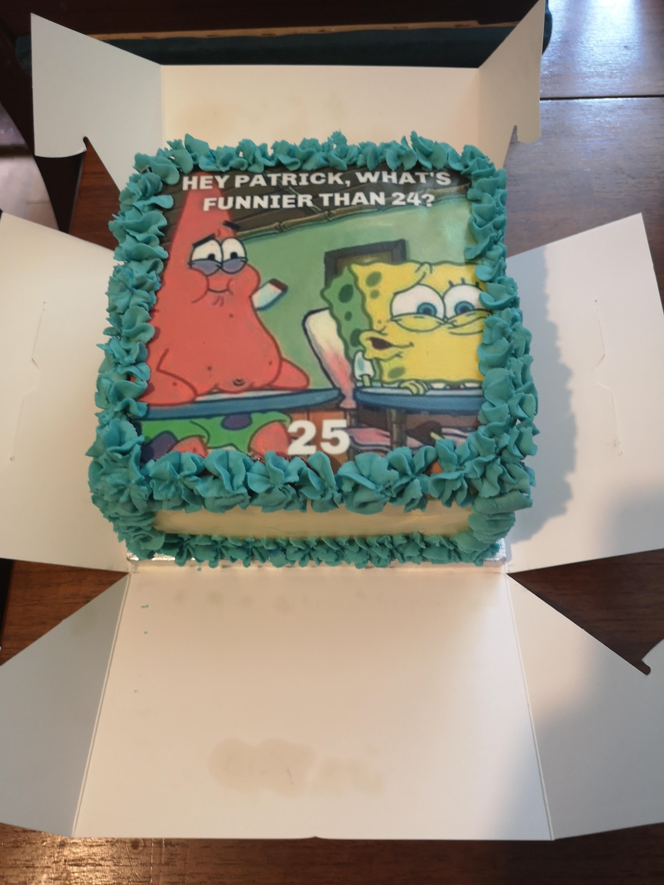 Detail Spongebob 24 Meme Cake Nomer 5