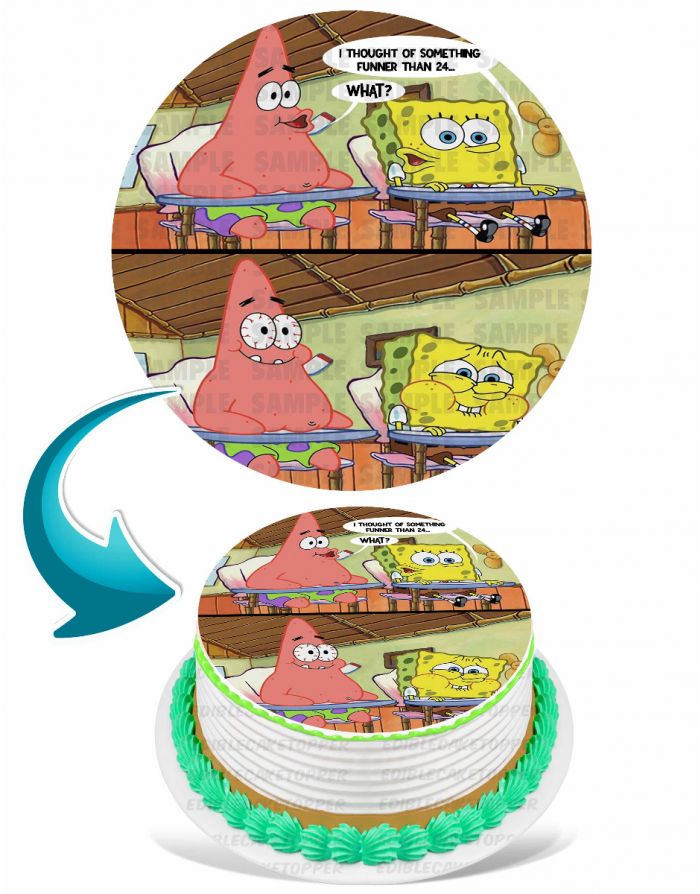 Detail Spongebob 24 Meme Cake Nomer 8