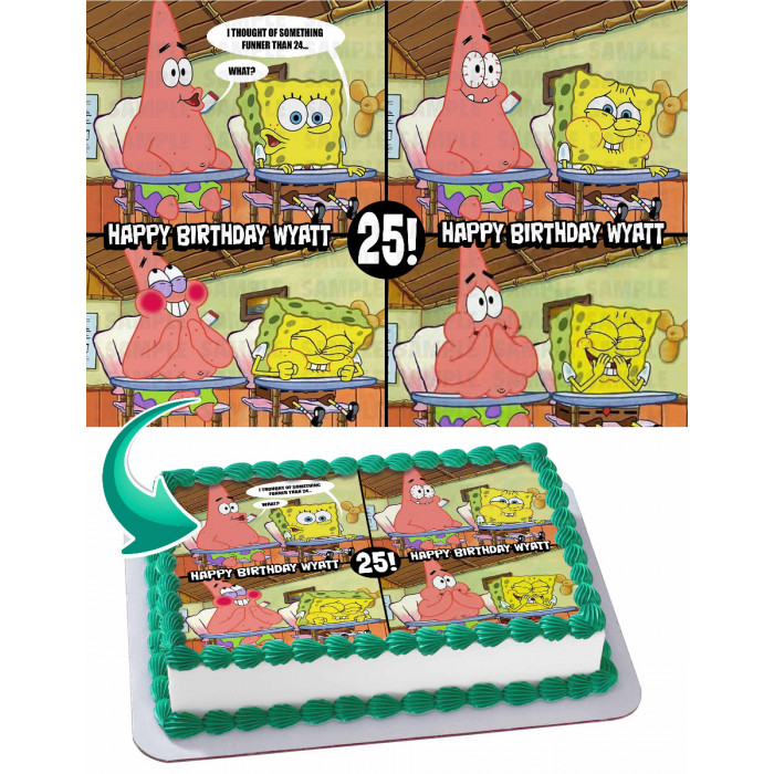 Detail Spongebob 24 Meme Cake Nomer 9