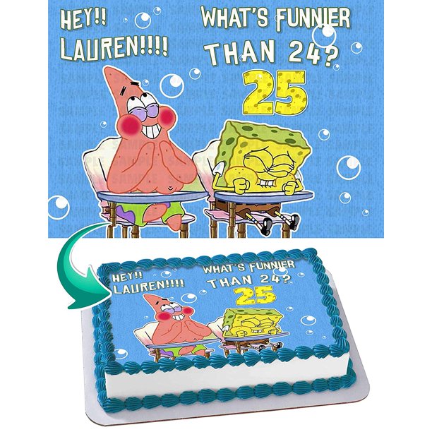 Detail Spongebob 25 Cake Image Nomer 2
