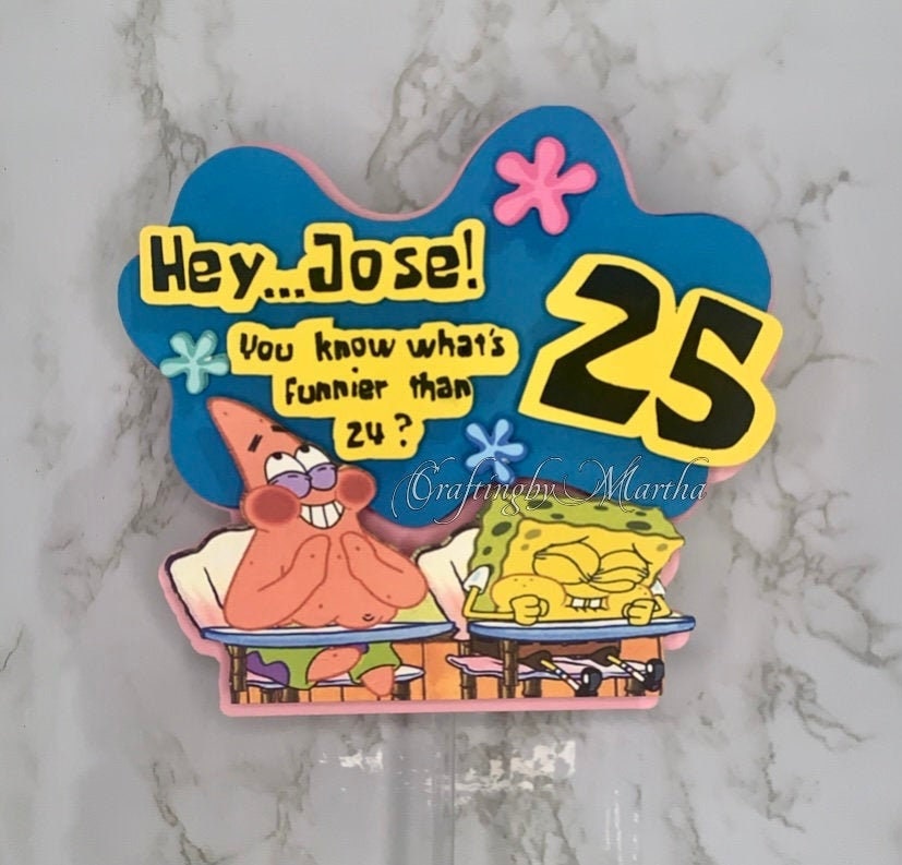 Detail Spongebob 25 Cake Image Nomer 20