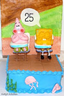 Detail Spongebob 25 Cake Image Nomer 43