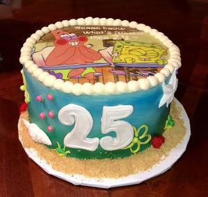 Detail Spongebob 25 Cake Image Nomer 45