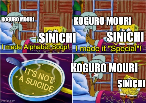 Detail Spongebob Alphabet Soup Meme Nomer 20