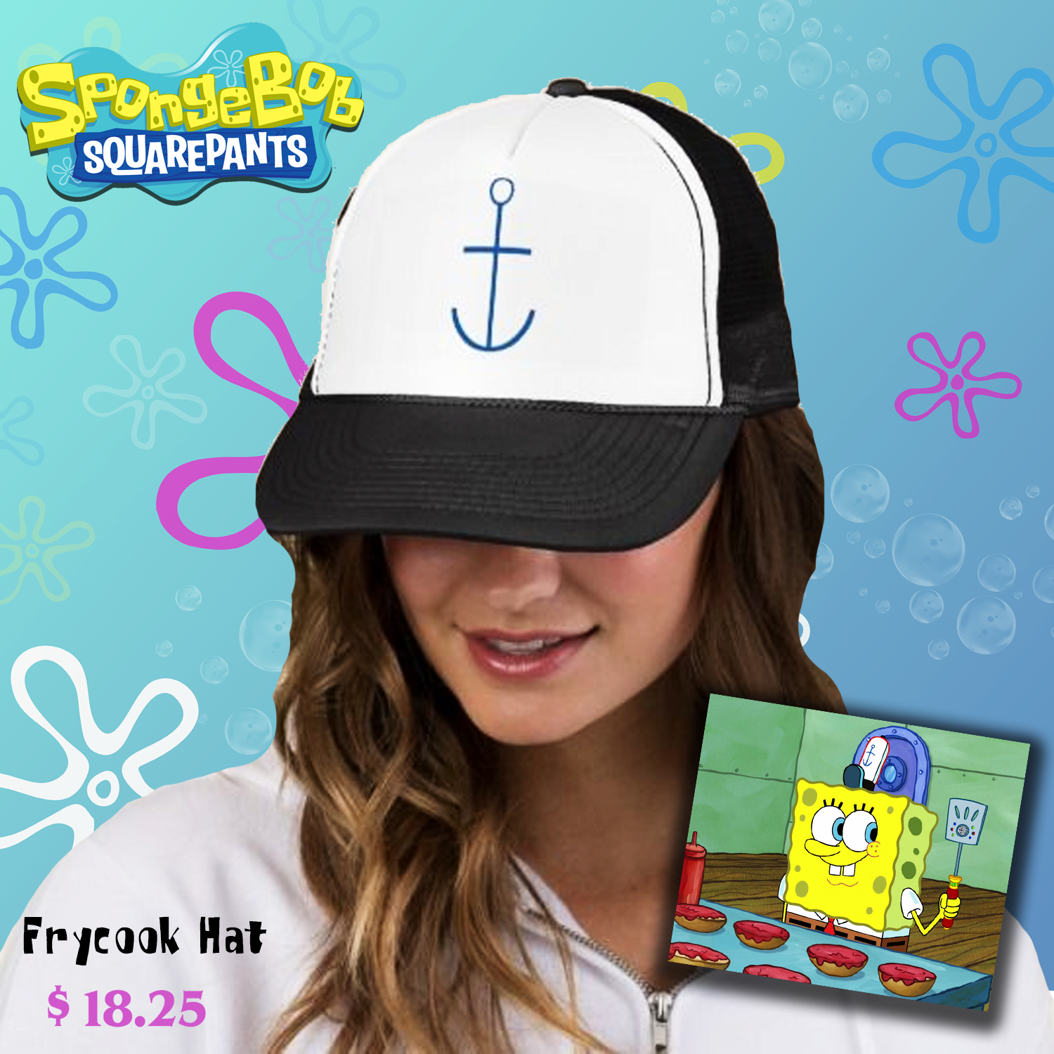 Detail Spongebob Anchor Hat Nomer 4