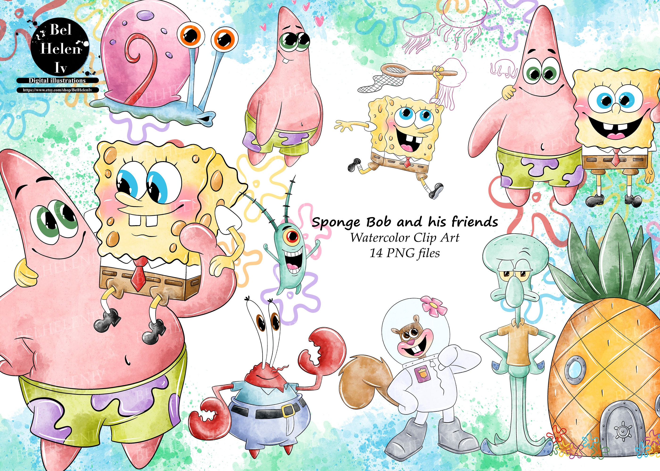 Detail Spongebob And Friends Png Nomer 39