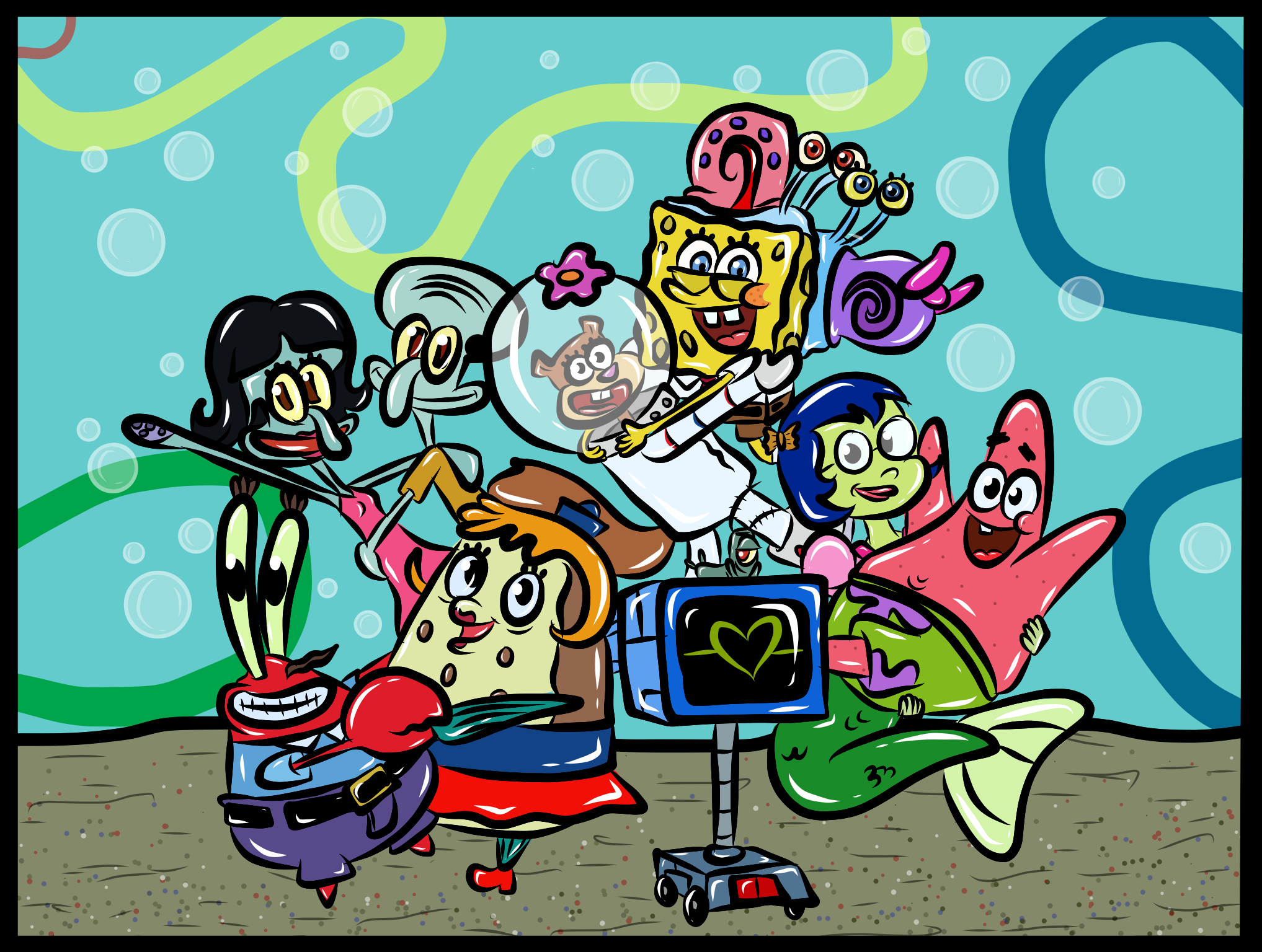 Detail Spongebob And Friends Png Nomer 46
