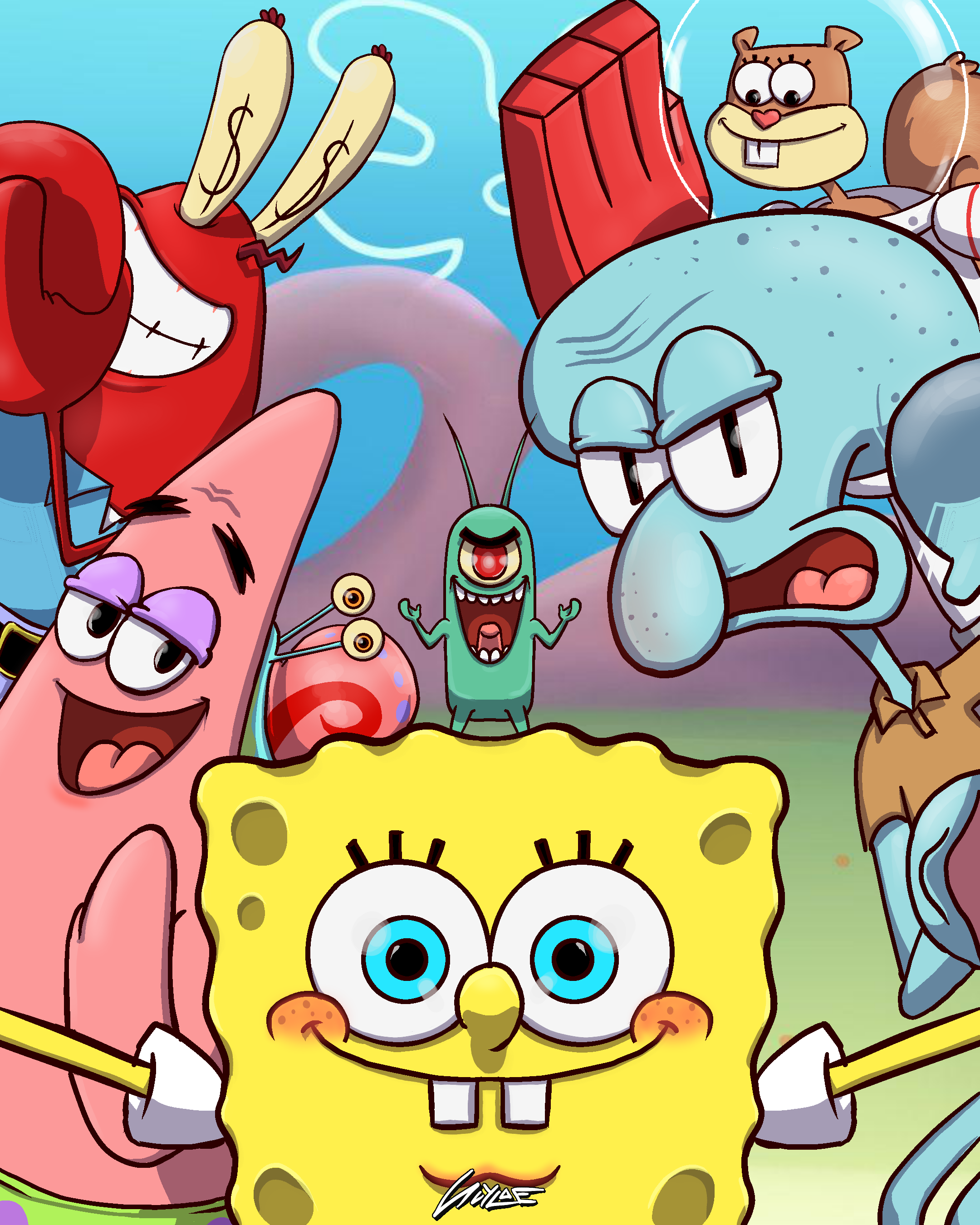 Detail Spongebob And Friends Png Nomer 51