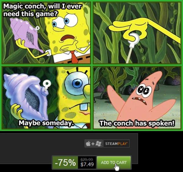 Detail Spongebob And The Magic Conch Nomer 42