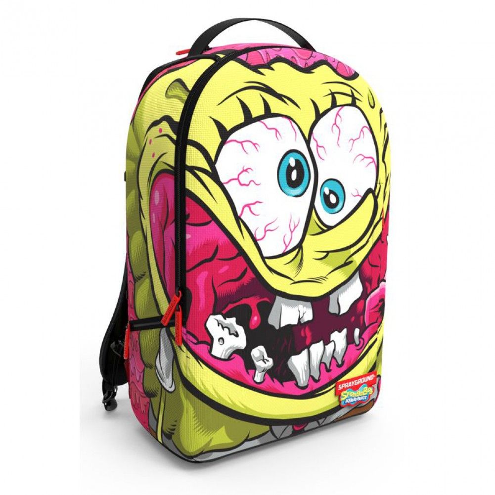 Detail Spongebob Backpack On Fire Nomer 11