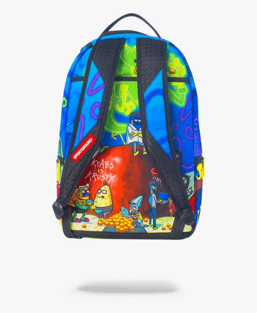 Detail Spongebob Backpack On Fire Nomer 13