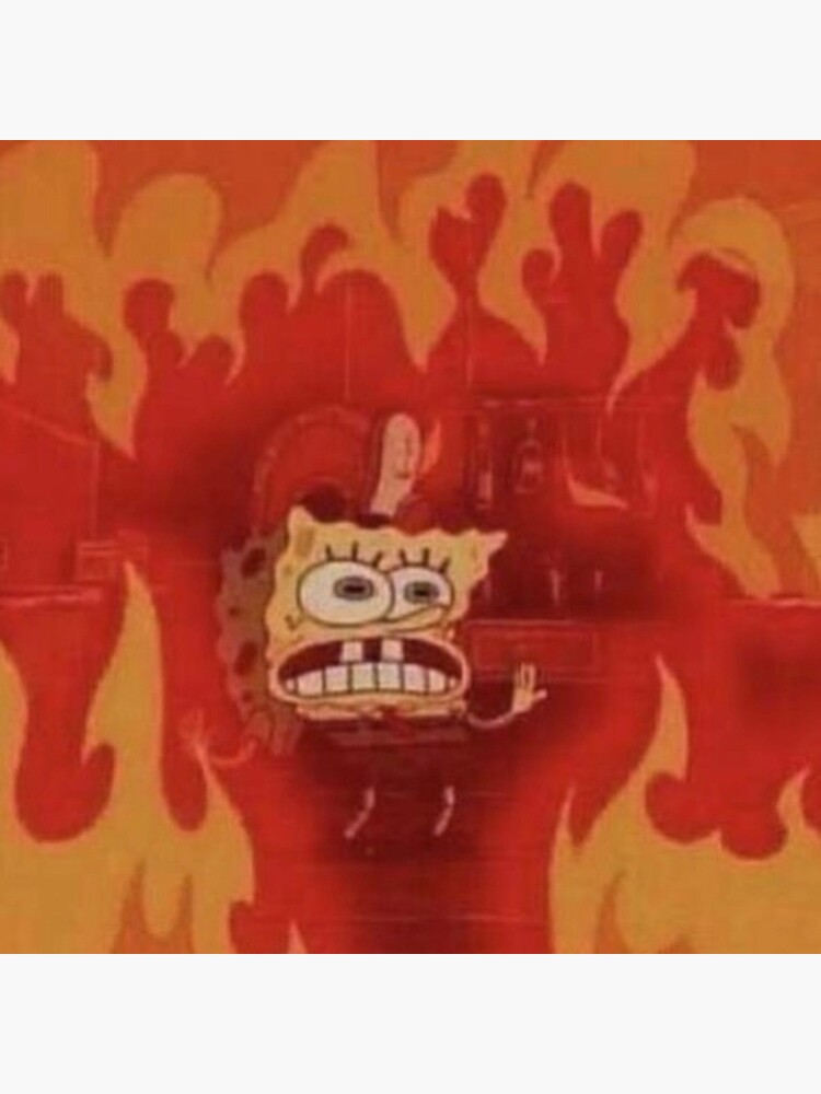 Detail Spongebob Backpack On Fire Nomer 19