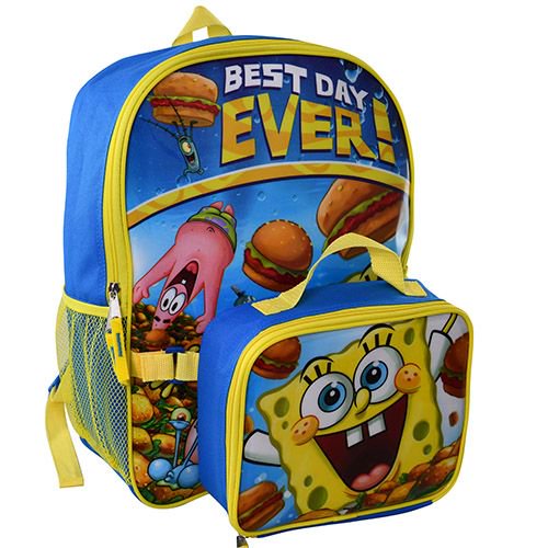 Detail Spongebob Backpack On Fire Nomer 20