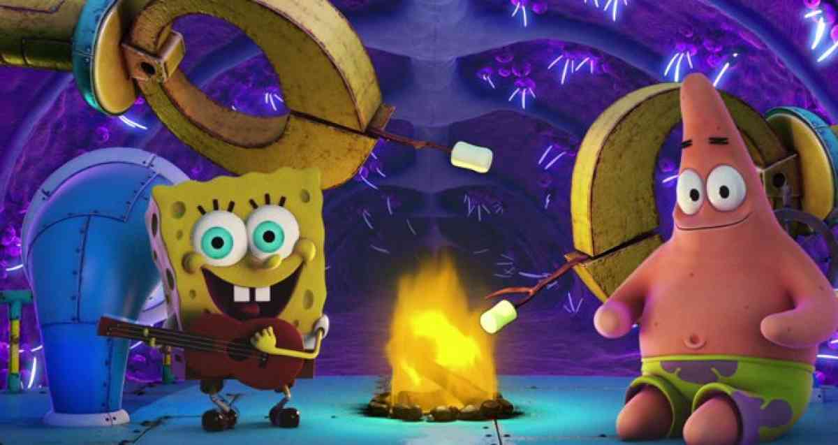 Detail Spongebob Backpack On Fire Nomer 30