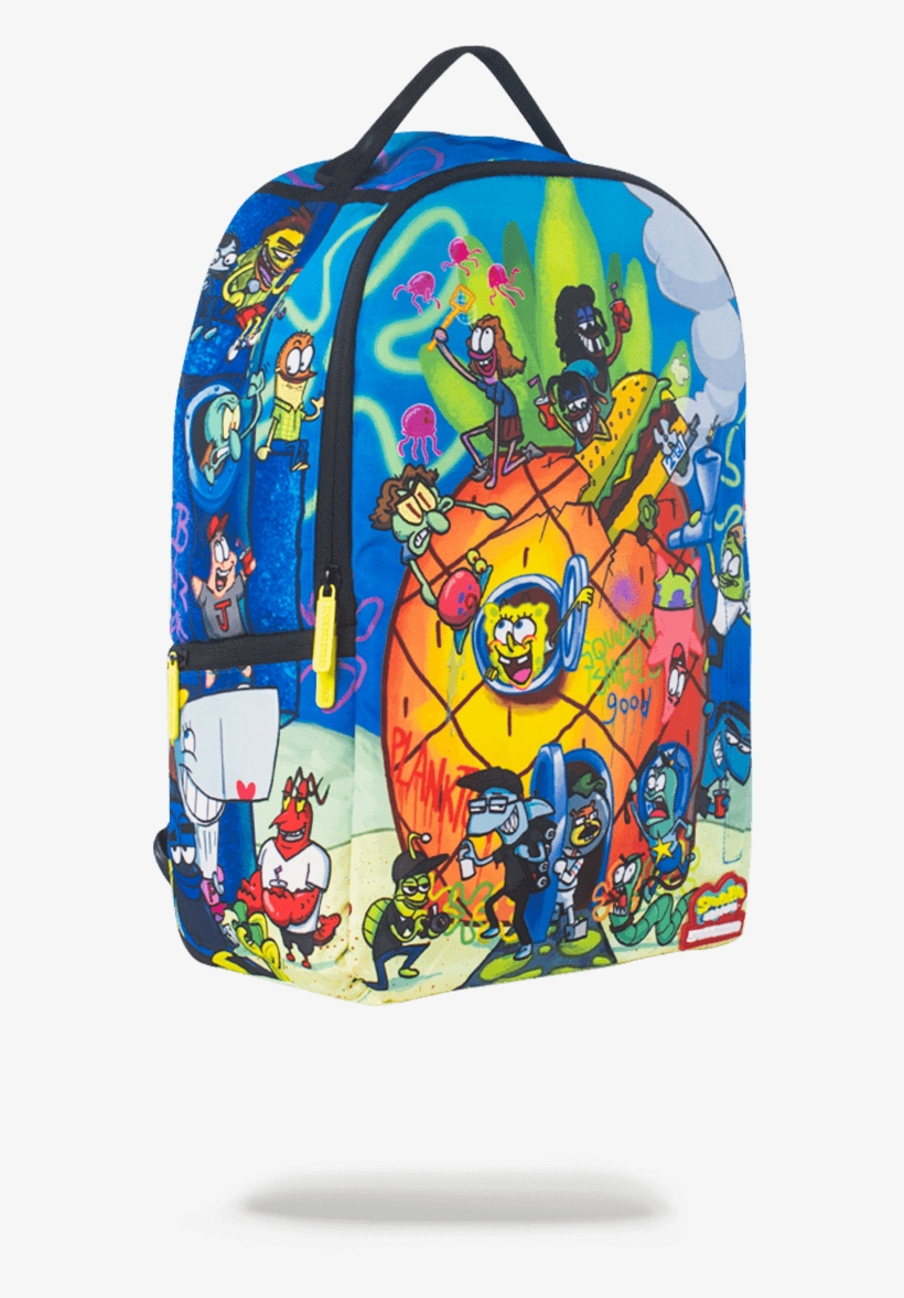 Detail Spongebob Backpack On Fire Nomer 33