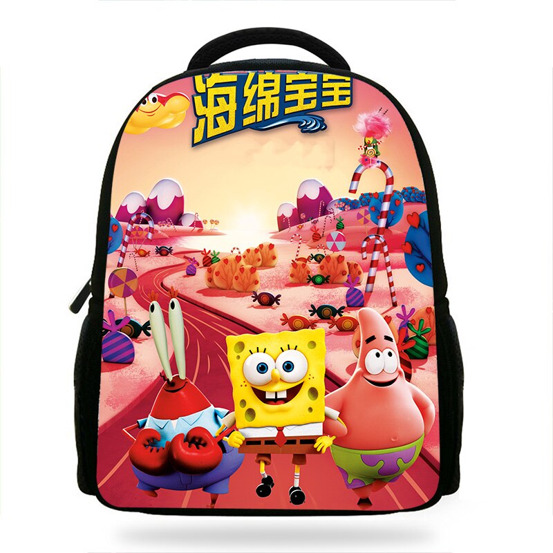 Detail Spongebob Backpack On Fire Nomer 43