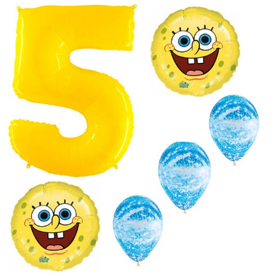 Detail Spongebob Balloon Bouquet Nomer 10