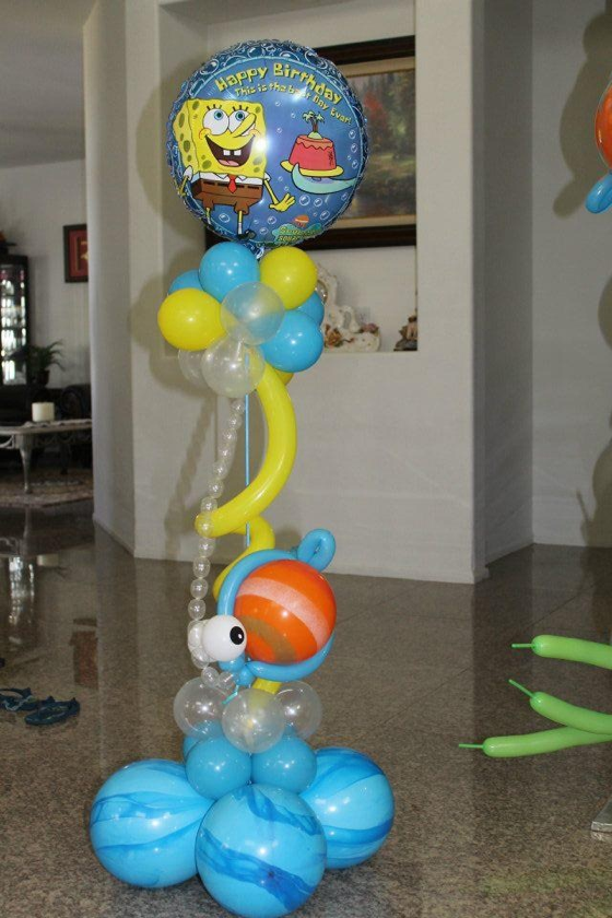 Detail Spongebob Balloon Bouquet Nomer 19