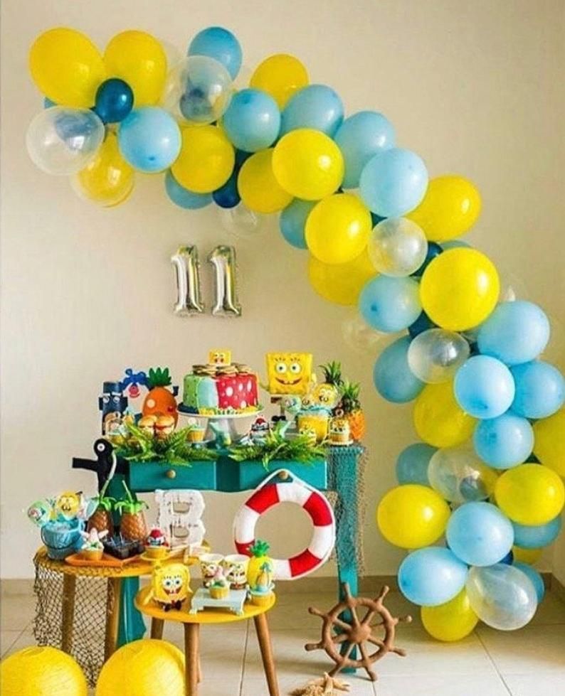 Spongebob Balloon Garland - KibrisPDR