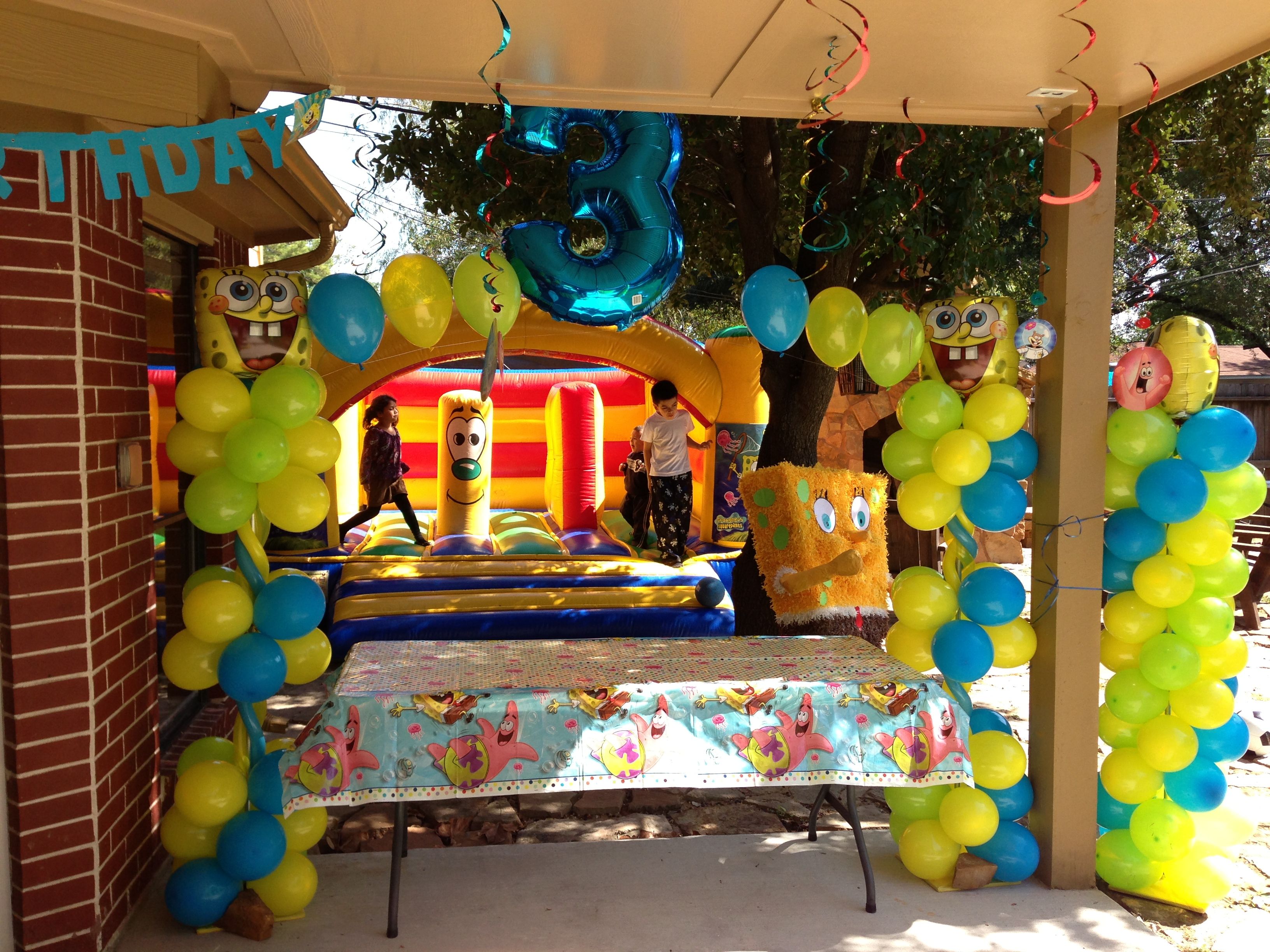 Detail Spongebob Balloon Garland Nomer 2