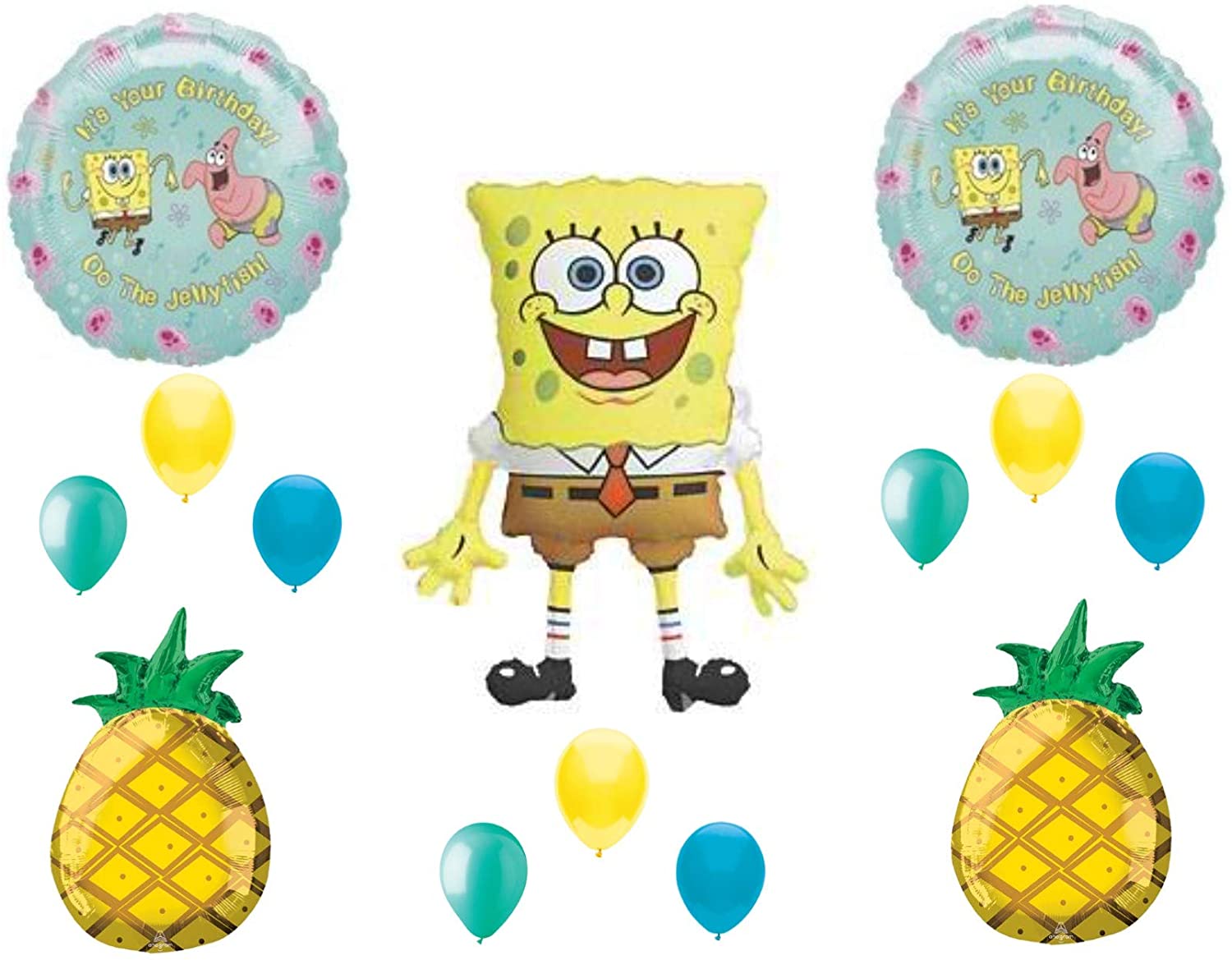 Detail Spongebob Balloon Garland Nomer 10