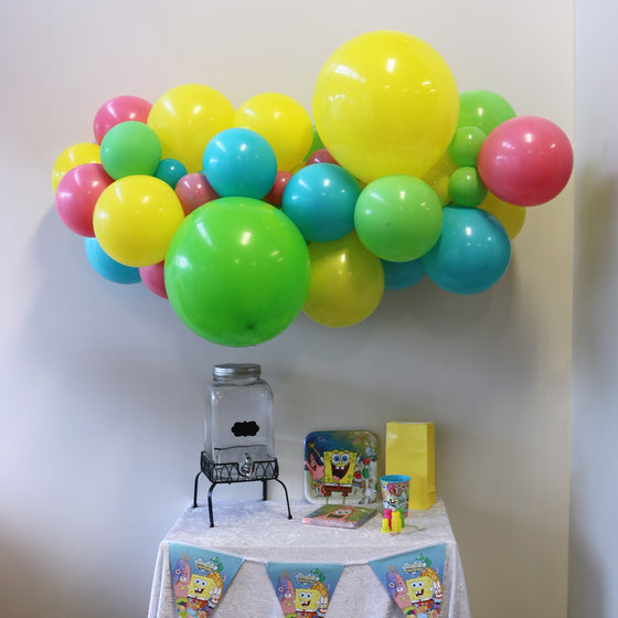 Detail Spongebob Balloon Garland Nomer 29