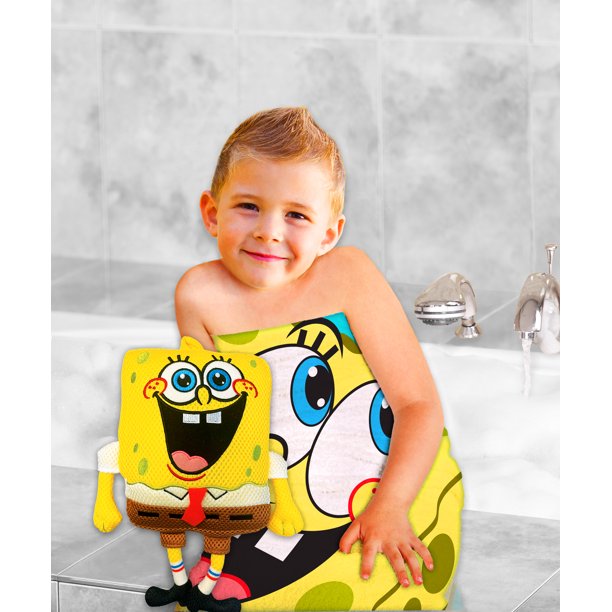 Spongebob Bath Towel - KibrisPDR