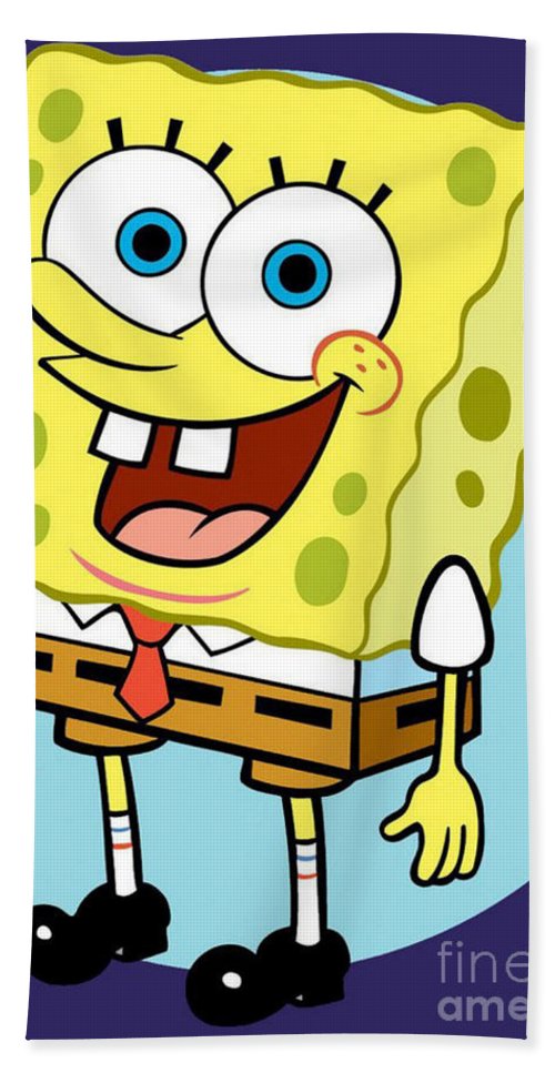 Detail Spongebob Bath Towel Nomer 27