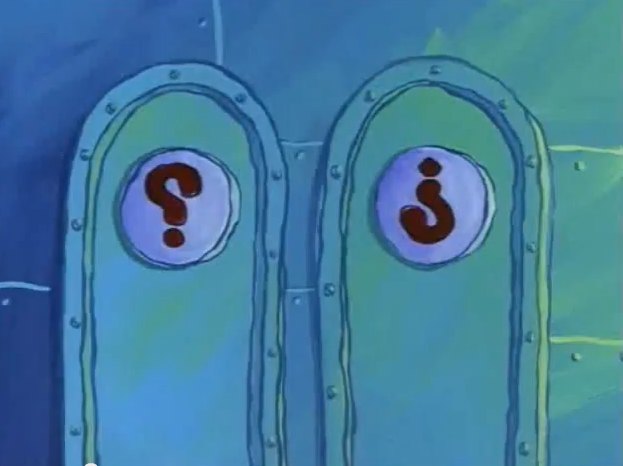 Spongebob Bathroom Signs - KibrisPDR