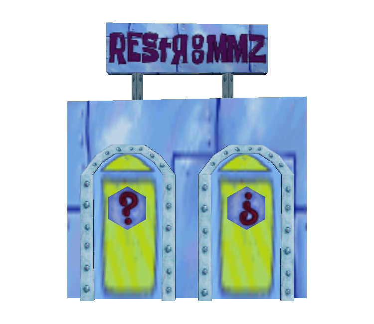 Detail Spongebob Bathroom Signs Nomer 27