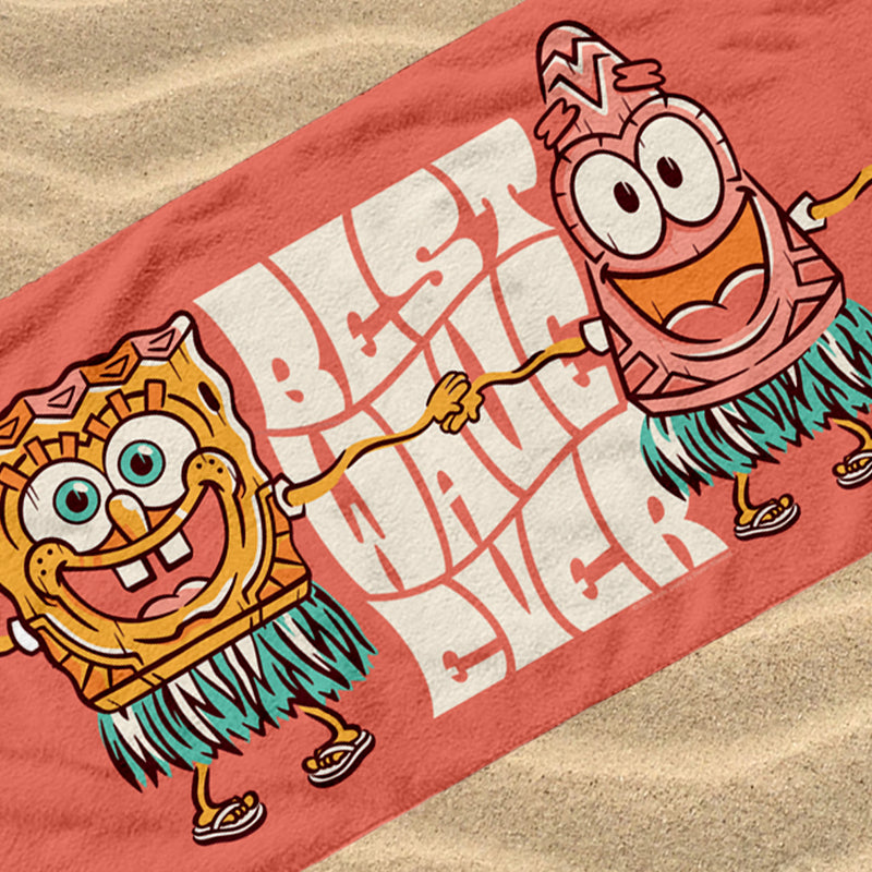 Detail Spongebob Beach Towel Nomer 3