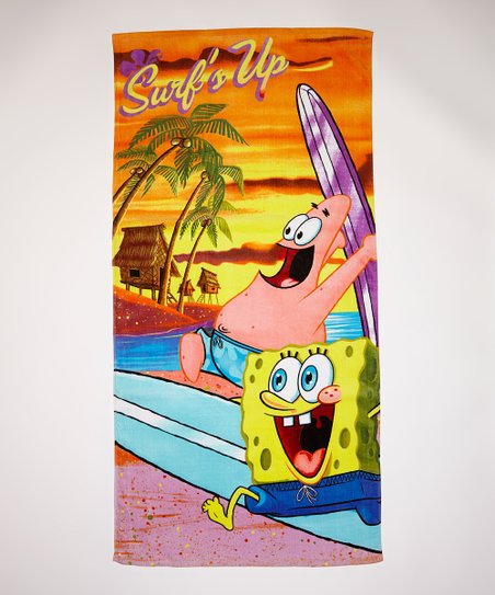 Detail Spongebob Beach Towel Nomer 6