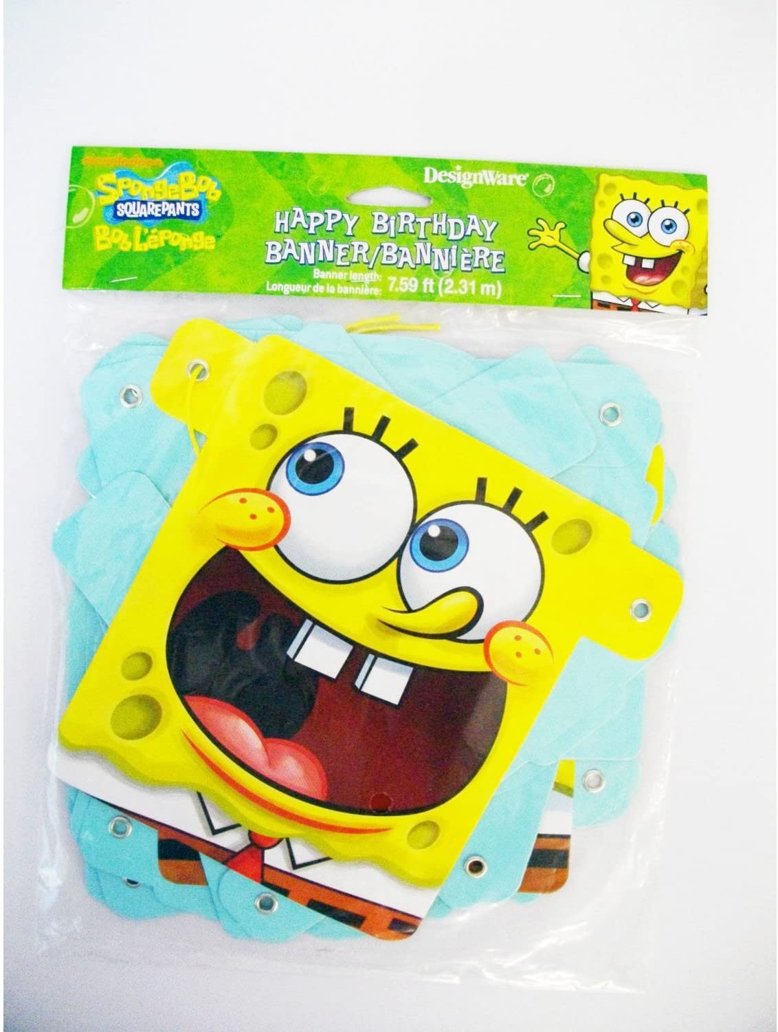 Detail Spongebob Birthday Banner Nomer 16
