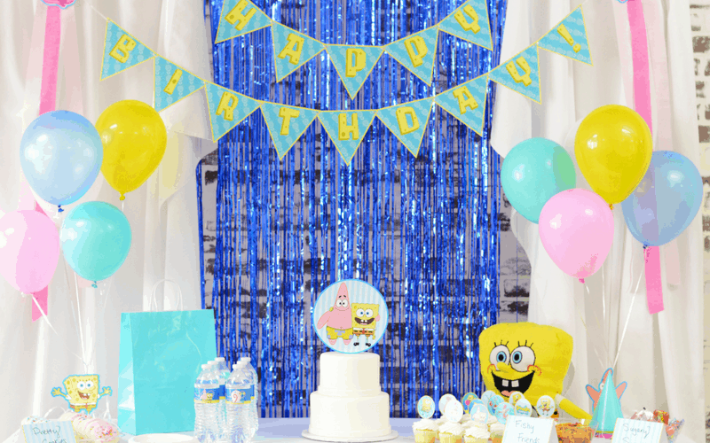 Detail Spongebob Birthday Banner Nomer 21