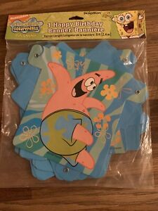 Detail Spongebob Birthday Banner Nomer 27