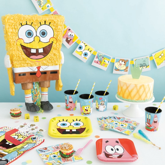Detail Spongebob Birthday Banner Nomer 33