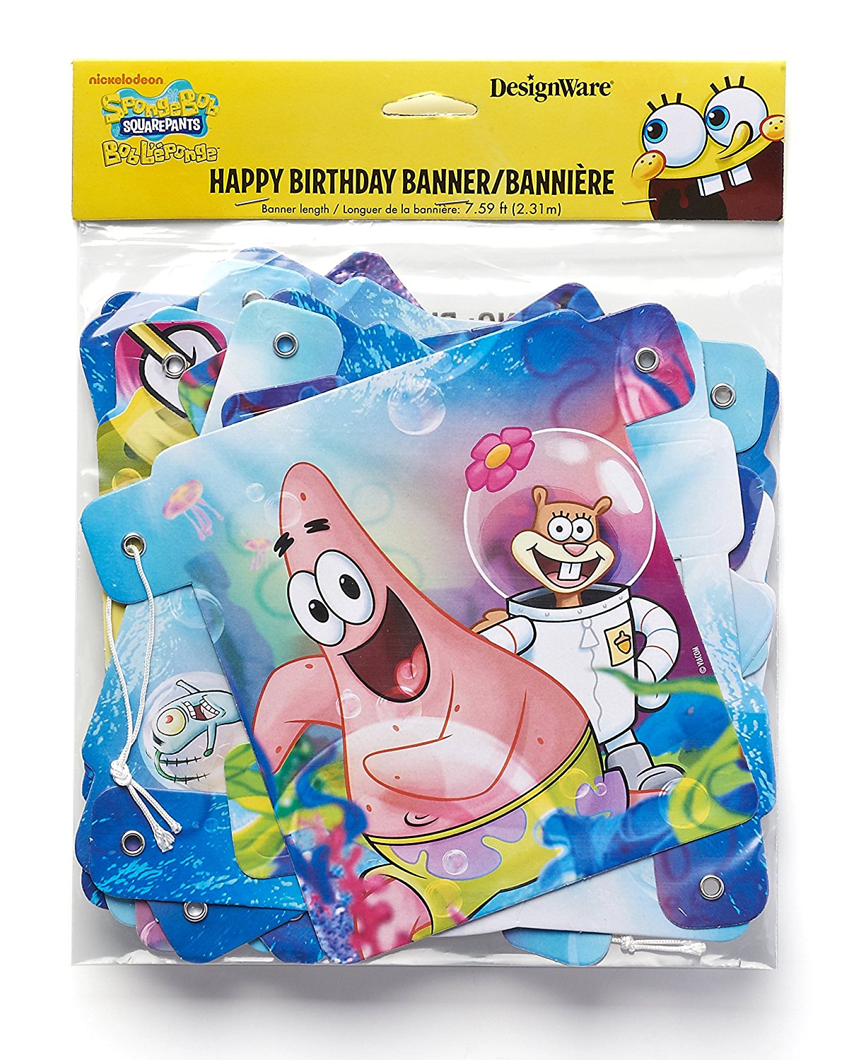 Detail Spongebob Birthday Banner Nomer 49