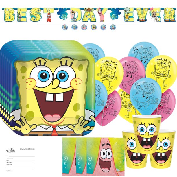 Detail Spongebob Birthday Banner Nomer 52