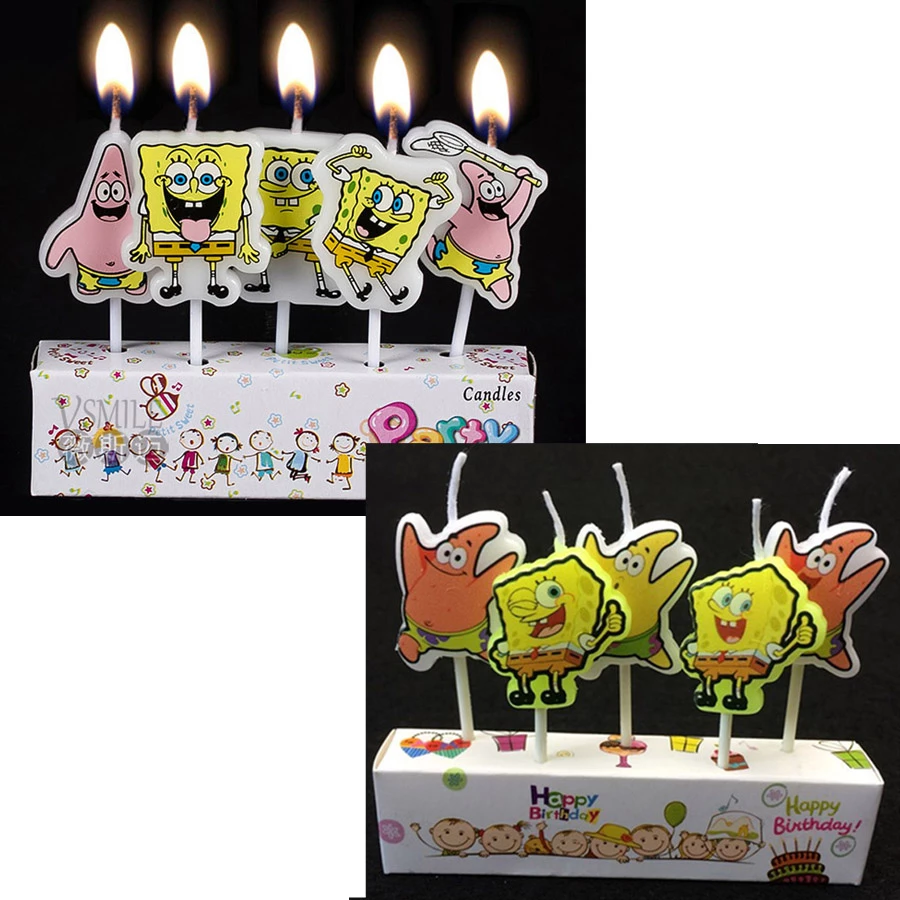Detail Spongebob Birthday Candles Nomer 10