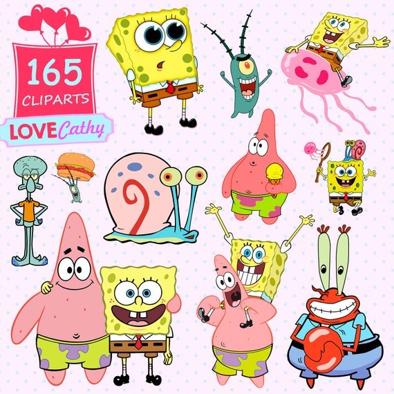 Detail Spongebob Birthday Clipart Nomer 12